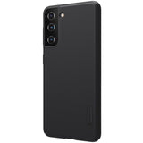 Калъф с Поставка за Samsung S21 FE, Nillkin Super Frosted Case, Черен (4)