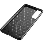 Силиконов Калъф за Samsung S21 FE, New Carbon Case, Черен (5)