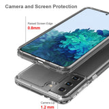 Противоударен Калъф за Samsung S21 FE, Hybrid Clear Case, Прозрачен (4)