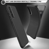 Силиконов Калъф за Samsung S21 FE, Twill Case, Черен (3)