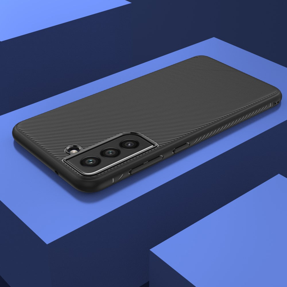 Силиконов Калъф за Samsung S21 FE, Twill Case, Черен (7)