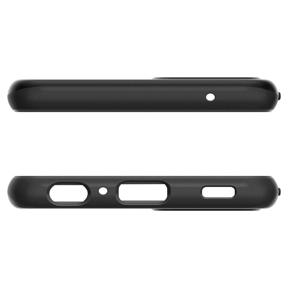 Противоударен Калъф за Samsung A52, Spigen Thin Fit Case, Черен (8)