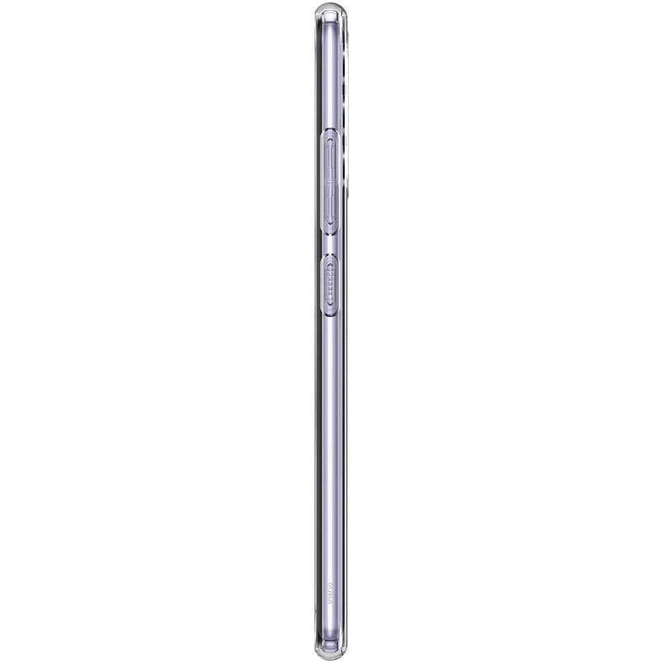 Противоударен Силиконов Калъф за Samsung A32 4G, Spigen Liquid Crystal Case, Прозрачен (6)