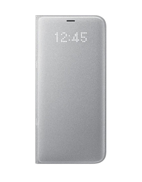 Оригинален Активен Калъф за Samsung S8 Plus Led View Cover Book Case Ef-Ng955pse, Сив