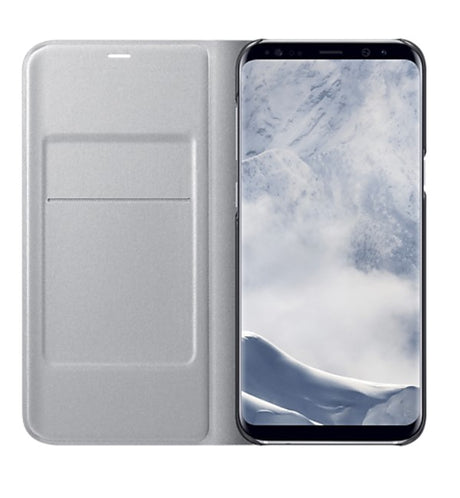 Оригинален Активен Калъф за Samsung S8 Plus Led View Cover Book Case Ef-Ng955pse, Сив (3)