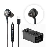 Оригинални Слушалки USB-C Samsung Handsfree EO-IC100BBE AKG, Черен (2)