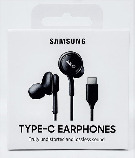 Оригинални Слушалки USB-C Samsung Handsfree EO-IC100BBE AKG, Черен
