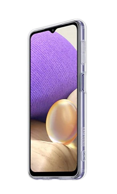 Оригинален Силиконов Калъф за Samsung A32, Soft Clear Cover Case EF-QA326, Прозрачен (3)