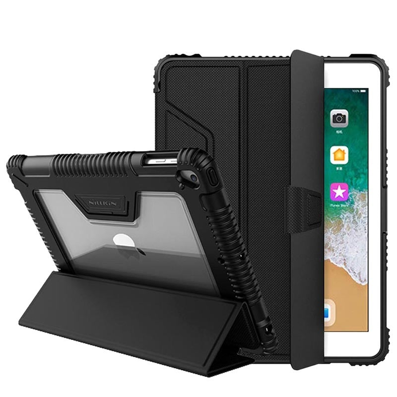 Противоударен Калъф за iPad Air/ 6/ 5 9.7", Nillkin Bumper Case, Черен