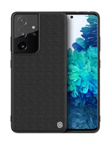 Калъф с Фибро Влакна за Samsung S21 Ultra, Nillkin Textured Case, Черен (5)