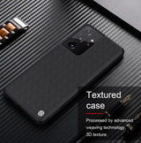 Калъф с Фибро Влакна за Samsung S21 Ultra, Nillkin Textured Case, Черен (4)
