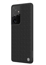 Калъф с Фибро Влакна за Samsung S21 Ultra, Nillkin Textured Case, Черен