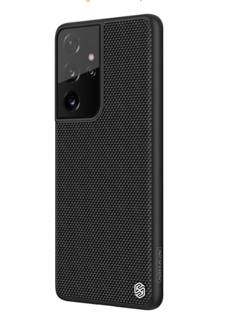 Калъф с Фибро Влакна за Samsung S21 Ultra, Nillkin Textured Case, Черен