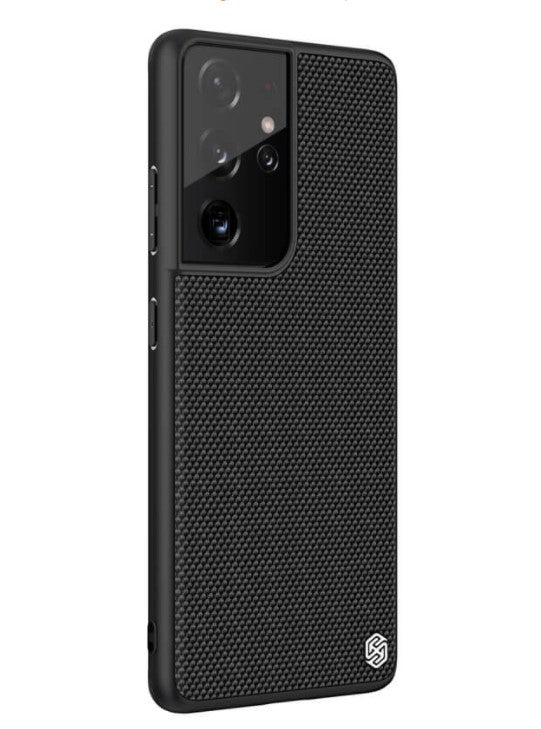 Калъф с Фибро Влакна за Samsung S21 Ultra, Nillkin Textured Case, Черен (3)