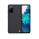Калъф с Фибро Влакна за Samsung S20 FE, Nillkin Textured Case, Черен (3)