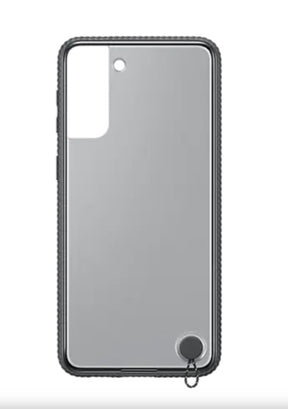 Оригинален Противоударен Калъф за Samsung S21, Clear Protective Cover Case EF-GG991CBEGWW, Черен