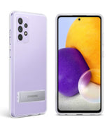 Оригинален Калъф за Samsung A72, Clear Standing Cover Case Ef-ja725cte, Прозрачен (2)