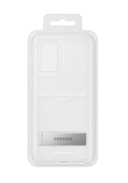 Оригинален Калъф за Samsung A72, Clear Standing Cover Case Ef-ja725cte, Прозрачен (6)