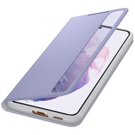Оригинален Активен Калъф за Samsung S21 Plus Clear View Cover Book Case EF-ZG996CVE, Лилав (2)