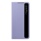Оригинален Активен Калъф за Samsung S21 Plus Clear View Cover Book Case EF-ZG996CVE, Лилав
