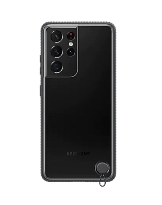 Оригинален Противоударен Калъф за Samsung S21 Ultra, Clear Protective Cover Case EF-GG998CBE, Черен (2)