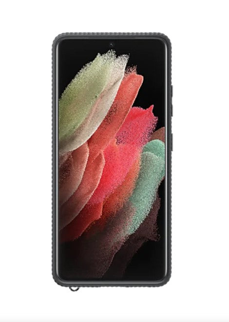 Оригинален Противоударен Калъф за Samsung S21 Ultra, Clear Protective Cover Case EF-GG998CBE, Черен (3)