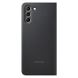 Оригинален Активен Калъф за Samsung S21 Clear View Cover Book Case EF-ZG991CBE, Черен (4)