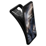 Противоударен Силиконов Калъф за Oneplus Nord, Spigen Rugged Armor Case, Черен (3)