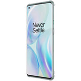 Противоударен Силиконов Калъф за Oneplus 8 Pro, Nillkin Shockproof Case, Прозрачен (6)