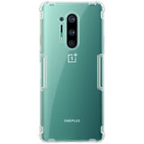Противоударен Силиконов Калъф за Oneplus 8 Pro, Nillkin Shockproof Case, Прозрачен