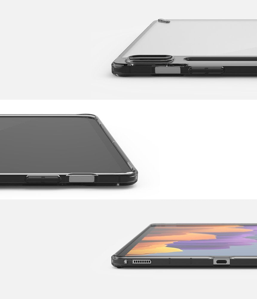 Противоударен Хибриден Калъф за Samsung Tab S8/ S7, Ringke Fusion X Case, Черен (4)