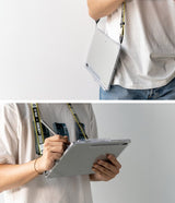 Противоударен Хибриден Калъф за Samsung Tab S8 Plus/ S7 Plus/ S7 FE Book, Ringke Fusion X Case, Черен (5)