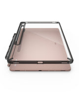 Противоударен Хибриден Калъф за Samsung Tab S8 Plus/ S7 Plus/ S7 FE Book, Ringke Fusion X Case, Черен (6)