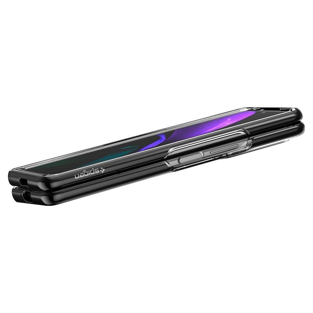 Противоударен Хибриден Калъф за Samsung Z Fold 2, Spigen Ultra Hybrid Case, Черен (4)