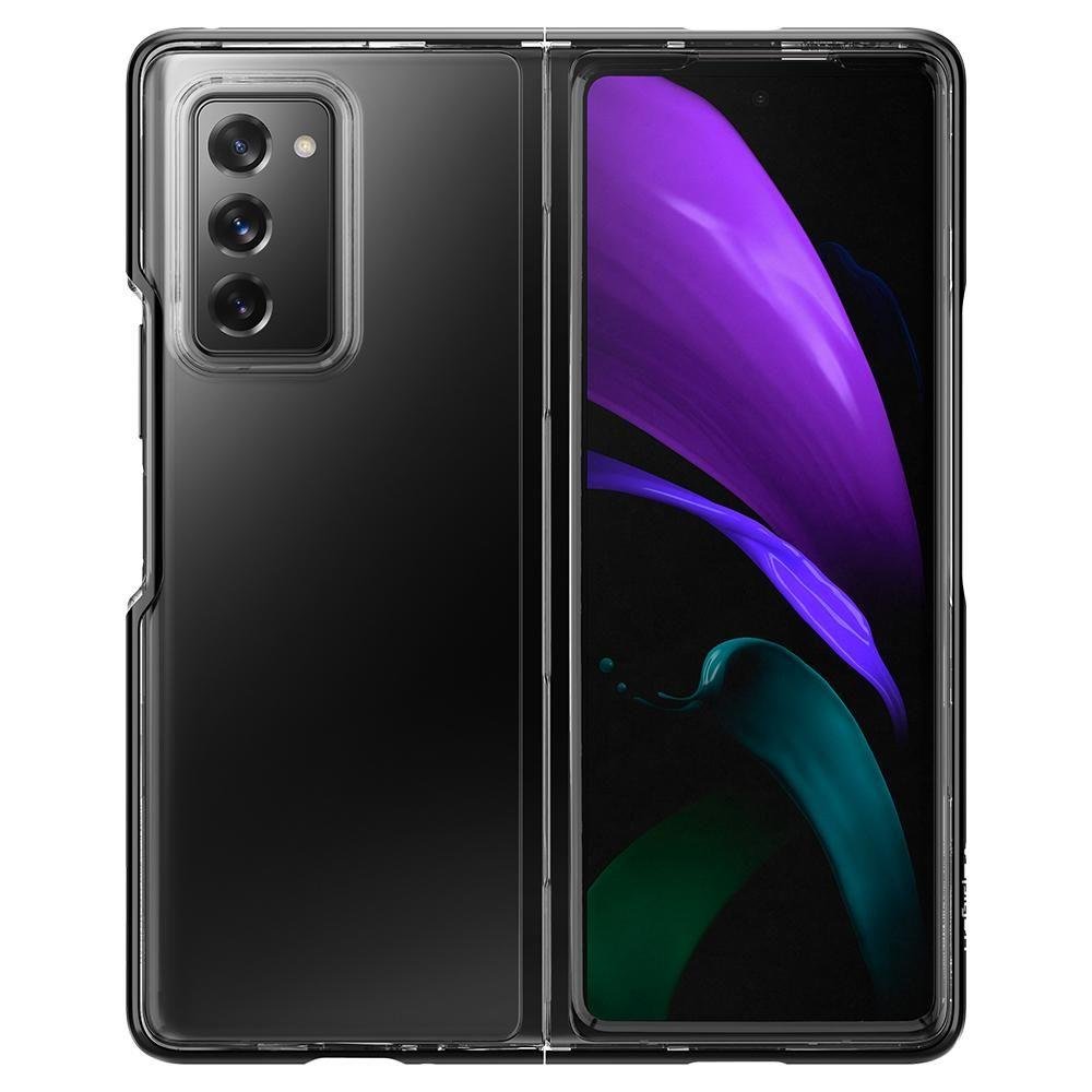 Противоударен Хибриден Калъф за Samsung Z Fold 2, Spigen Ultra Hybrid Case, Черен (2)