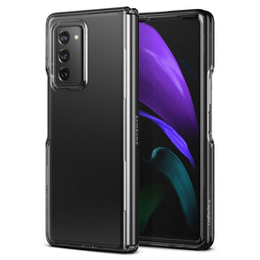 Противоударен Хибриден Калъф за Samsung Z Fold 2, Spigen Ultra Hybrid Case, Черен