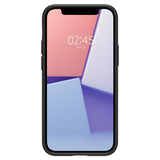 Противоударен Калъф за iPhone 12 Mini, Spigen Thin Fit Case, Черен (5)