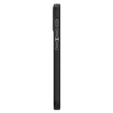 Противоударен Калъф за iPhone 12 Mini, Spigen Thin Fit Case, Черен (8)