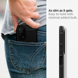 Противоударен Силиконов Калъф за Xiaomi Mi 10T/Pro, Spigen Rugged Armor Case, Черен (7)