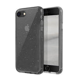 Блестящ Калъф за iPhone SE 2022/2020 8/7, Uniq LifePro Tinsel Case, Черен