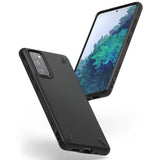 Противоударен Силиконов Калъф за Samsung S20 FE, Ringke Onyx Case, Черен (2)