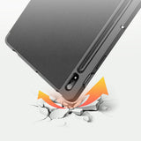 Калъф с Pen Поставка за Samsung Tab S8 Plus/ S7 Plus/ S7 FE, Dux Ducis Domo Case, Черен (4)