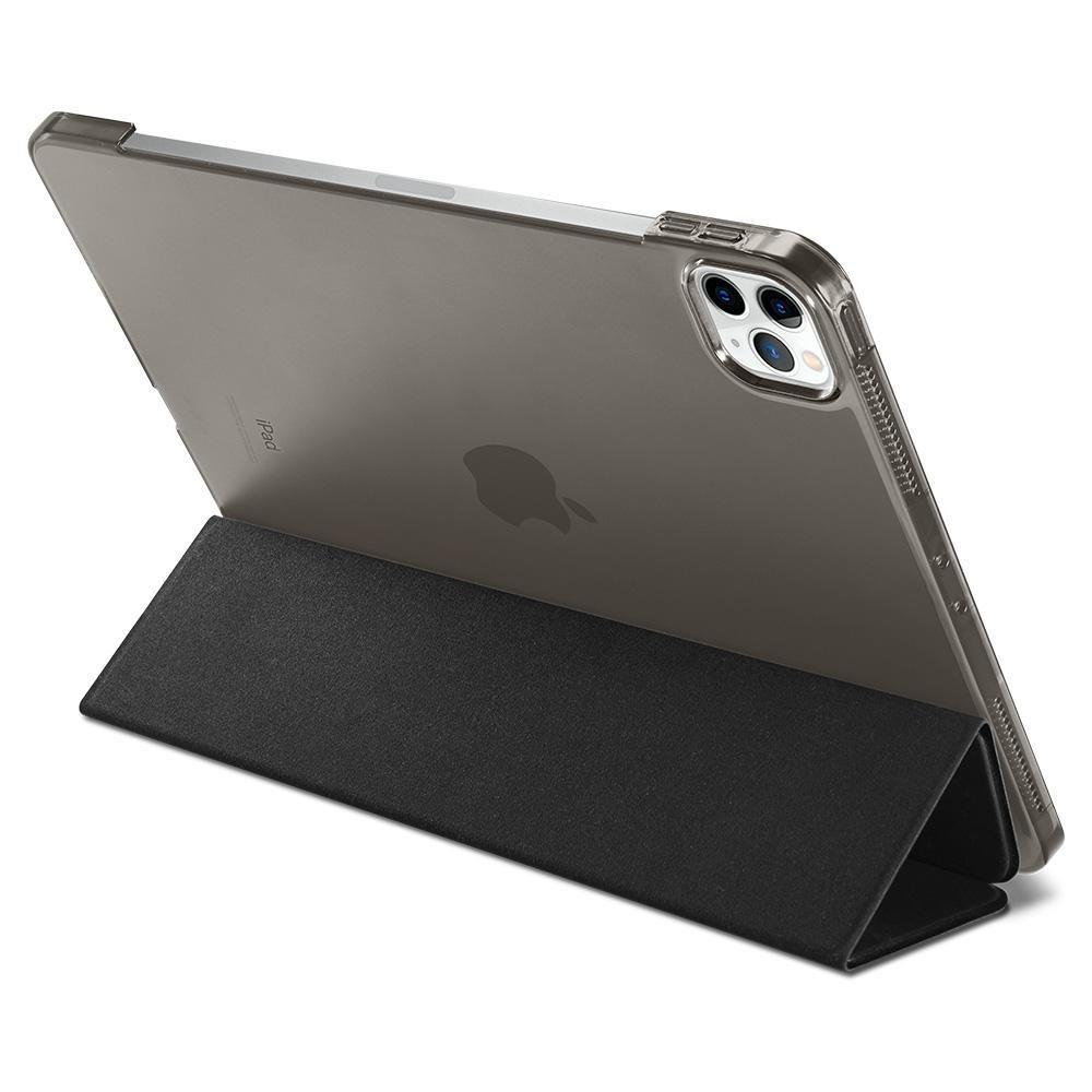 Защитен Калъф за iPad Pro 12.9" 2022-2018/ Air 13, Spigen Smart Fold Case, Черен (7)