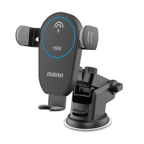 Стойка за Кола с Бързо Безжично Зареждане, Dudao Board Holder 15w, Черен