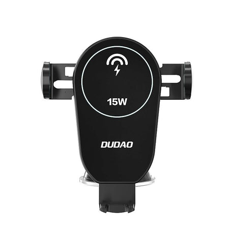 Стойка за Кола с Бързо Безжично Зареждане, Dudao Board Holder 15w, Черен (3)