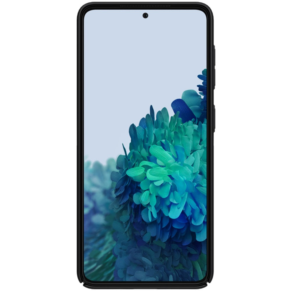 Калъф с Поставка за Samsung S21 Plus, Nillkin Super Frosted Case, Черен (3)