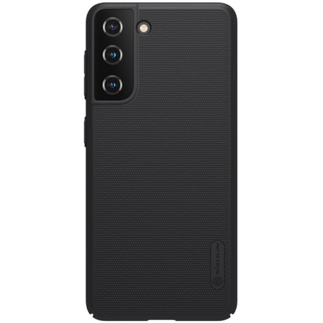 Калъф с Поставка за Samsung S21, Nillkin Super Frosted Case, Черен (2)