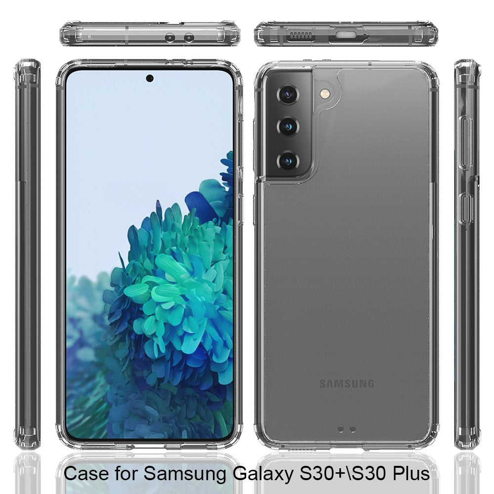 Противоударен Калъф за Samsung S21 Plus, Hybrid Clear Case, Прозрачен (5)