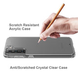 Противоударен Калъф за Samsung S21, Hybrid Clear Case, Прозрачен (6)