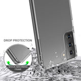 Противоударен Калъф за Samsung S21 Plus, Hybrid Clear Case, Прозрачен (3)
